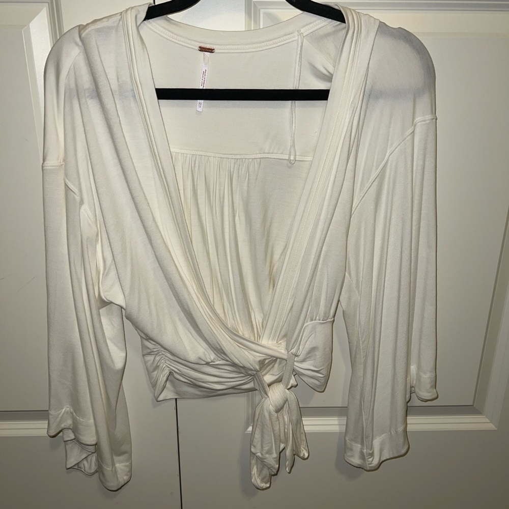 Free people cropped long sleeve